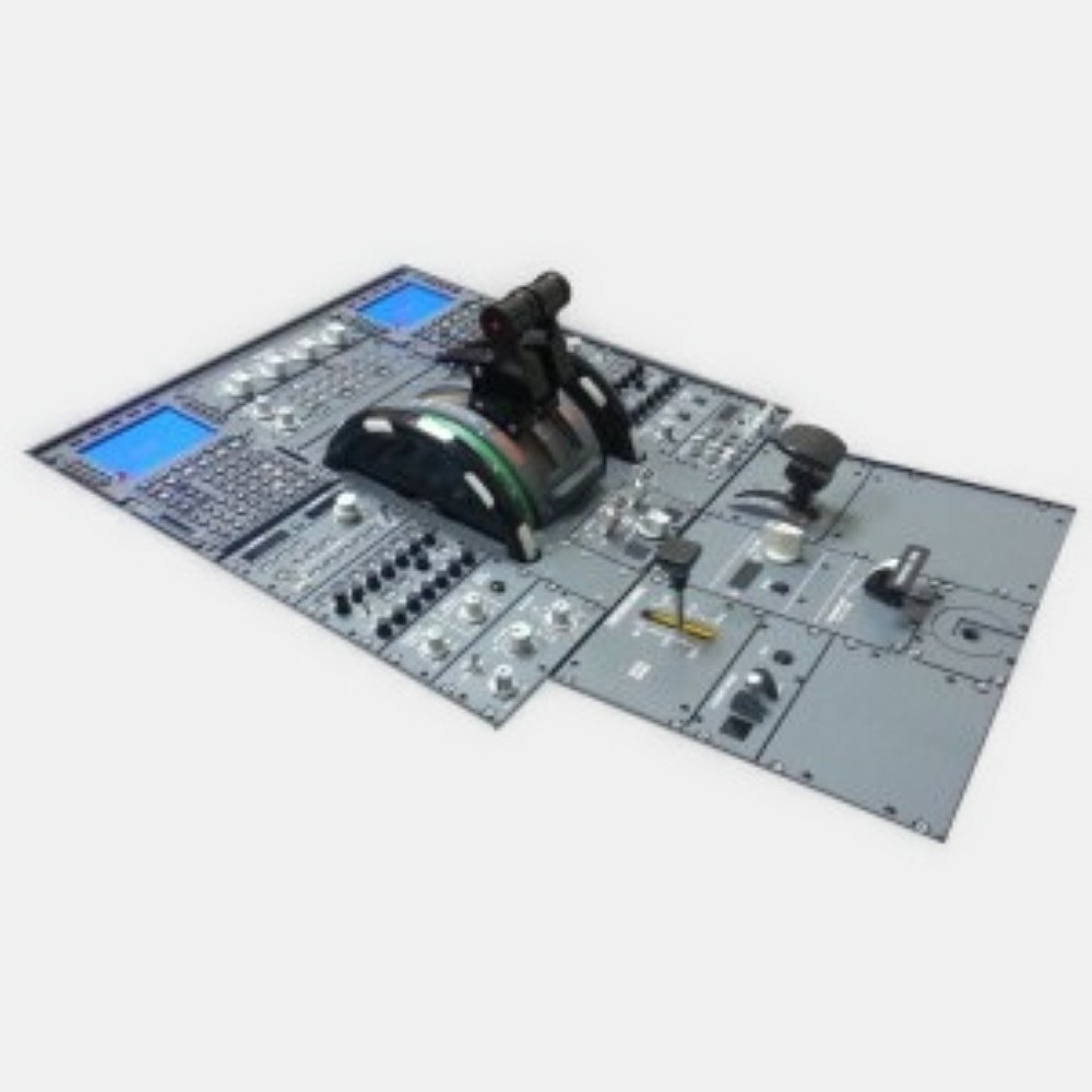 Pedestal Panel Set Professional | Cockpit Builder - VIER IM POTT